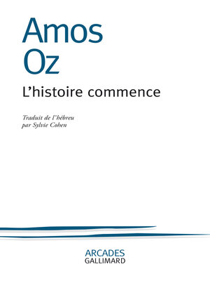 cover image of L'histoire commence